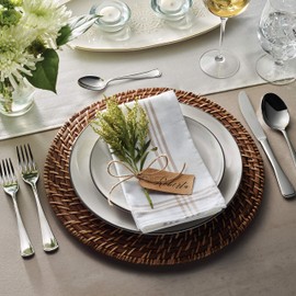 Tramontina 20 Piece Silverware Set - Monaco Utensils Set