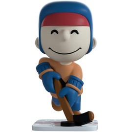 Youtooz Peanuts Hockey Charlie Brown 3.6" Inch, Hockey Charlie Brown Vinyl Figure, Collectible Hockey Charlie Brown from Peanuts by Youtooz Peanuts Collection