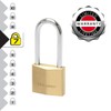 Master Lock 2950EURDLJ Key Padlock with Extra Thick Solid Brass