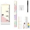 Growth Chart Wall Hanging, Portable Kids Wall Ruler Removable Height