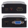 VGaAudio to HDMI 1080P Portable Audio Converter Convertor Adaptor Equipment