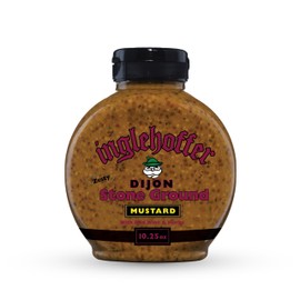 Inglehoffer Dijon Stone Ground Mustard, 10.25 oz Squeeze Bottle