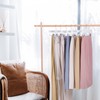 Nature Smile Wooden Pants Hangers Wood Bottom Jeans Skirt Hanger
