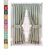 Better Home Ruffled Fabric Window Curtain Set, Mosaic - 2