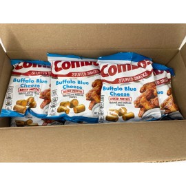 COMBOS Buffalo Blue Cheese Pretzel Baked Snacks 6.3oz (pack of 12)