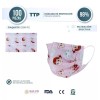 TTP Genérico Caja 100 Cubre Bocas Tricapa Infantiles Niño Niña