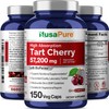NusaPure Tart Cherry 57,200mg per Caps, 150 Count, Vegan, Non-GMO,