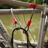 Relaxdays Loop Cable 1 m Coated Steel Cable with Eyelets