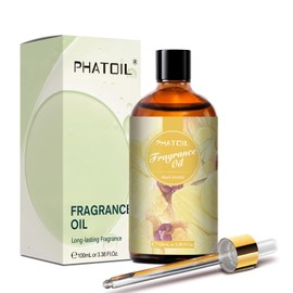 PHATOIL Black Orchid Fragrance Oils for Diffuser, 3.38FL.OZ Diffuser Oils for Home, Perfect for Aromatherapy, Humidifiers, Yoga, DIY Candle and Soap Making - 100ml