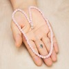 Philip Jones Rose Quartz Mini Beaded Gemstone Necklace