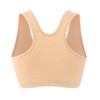 CLOUSPO Sports Bra Post Surgery Bra Zip Front Wireless with