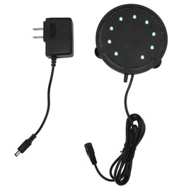 Aquarium LED Air Stone Fish Tank Bubbler Oxygen Diffuser with Lights  110‑240V