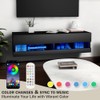 HIDODO Floating TV Shelf Wall Mounted TV Stand, Floating Entertainment