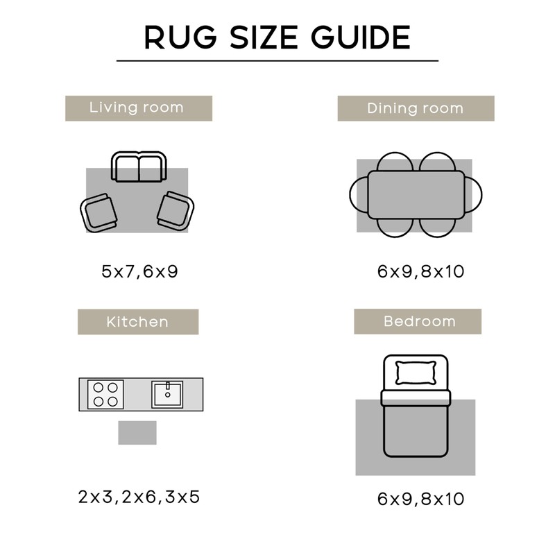 BILEEHOME 3x5 Area Rug,Washable Non Slip Neutral Farmhouse Front Door