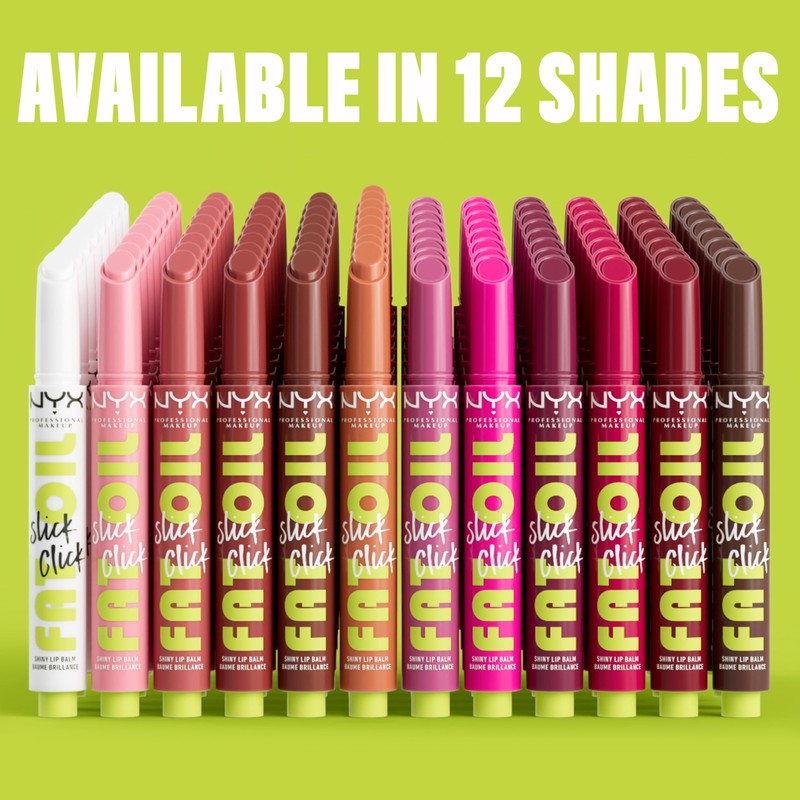 NYX Professional Makeup Lip Balm, A Hint of Colour, Infused