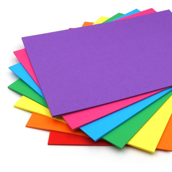 Rothmill A4 Premium 120gsm Weight Paper Multicoloured Paper Pack with