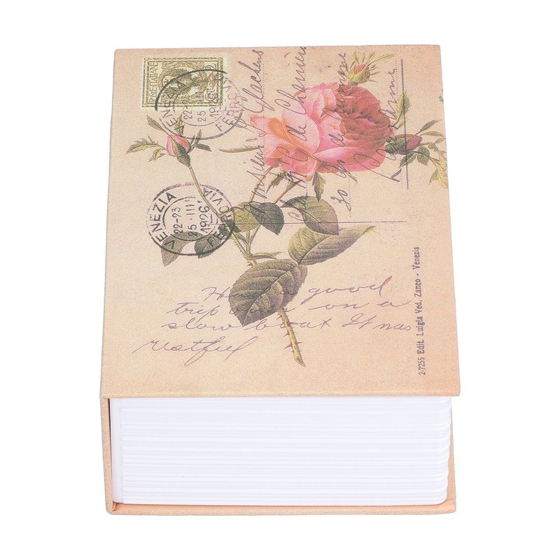 Mini Money Box with Stianless Steel Liner Simulation Book Shaped