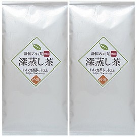 Fukamushi Tea Made in Shizuoka, 3.5 oz (100 g), Set of 2 Bags