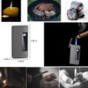 Butane Torch Lighter Refillable Jet Flame Lighter with Gas Window