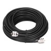 RF Coaxial Cable Black UHF Male to PL259 Electronic Converter