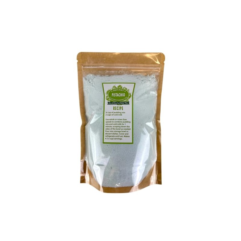 Pistachio Flavored Instant Pudding Mix, 1 Pound