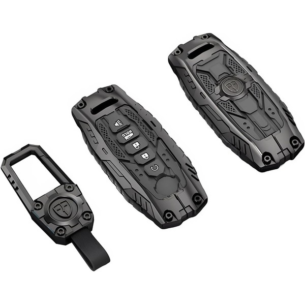 Heavy Metal Key Fob Cover Case Protector Suitable for Keychain,Protection