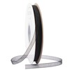 [JOKOVIKI] Black Organza Ribbon 6mm Width - Perfect for Gift