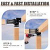 3-Way Pergola Brackets 4x4 (Inner Size 3.5"x3.5"), 90° Right Angle