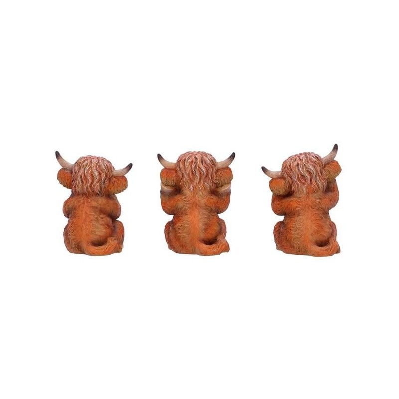 Kilts Wi Hae Three Wise Highland Cows Coos - Hear