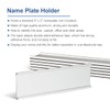 Lenink 6 Pack Name Plate Holder, Wall Mount Office Door