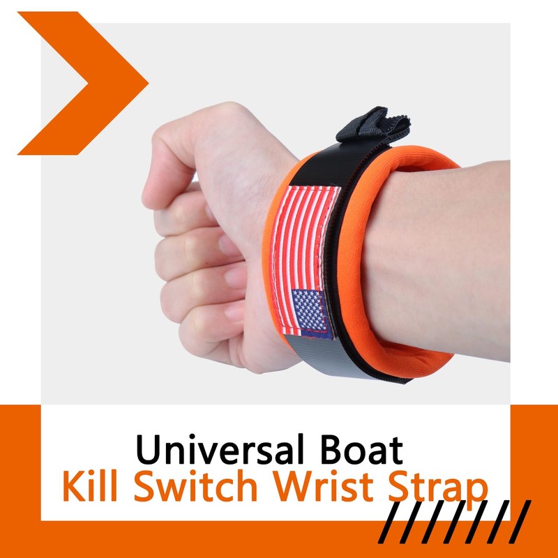 AFEISOL Boat Kill Switch Wrist Strap,Universal Adjustable Wrist Strap Jet