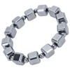 0.4in Terahertz Bracelet Rectangle Beads Good Thermal Conductivity Natural Terahertz