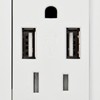 Globe Electric 78147 2-Outlet Child Safe Shock Guard Receptacle, 2