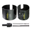 Plg2SupT 3, 3-5/8 inch 76,92mm Dia Carbide Tipped Hole Saw