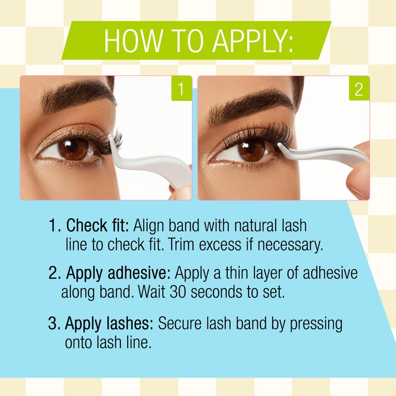 Ardell Winks Be Yourself Lashes, Wish, Black Strip Lash, Multilayered