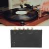 Phono Preamplifier AC Metal 100‑240V Sound Record Player Preamplifier for