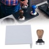 Silicone Coffee Tamper Mat Stainless Steel Coffee Tamper with 58mm