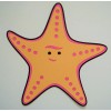 Finding Nemo Peach Starfish Die Cut Paper Piecing  Scrapbook Embellishment