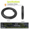 1-Pcs 14x3.0/3.2 Inner Tube with Bent Valve Stem Compatible with