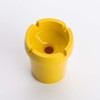 LST 5x Ashtray Storm Ashtray Smokeless Drink Holder Yellow Plastic