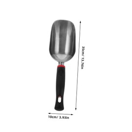 BESPORTBLE Soil Scoop Metal Potting Soil Shovel Potting Soil Scoop Scooper Hand Trowel Tool for Food and Ice Potting Planting Gardening Composting Transplanting
