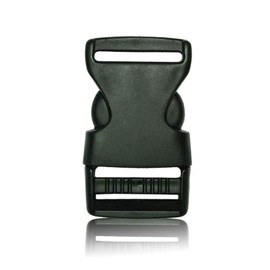 BOB-KRAFT - 1 x 30mm Steckschnalle, Steckverschluss, Kunststoff Klickverschluss, Klippverschluss, Steckschnalle für Beckengurt, Ersatzschnalle für Rucksack, 1 Stück, MADE IN EU
