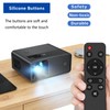 Replacement Remote Control for CiBest W13 Portable Mini Movie Projector
