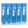 5pcs Carbide Burrs Single Cut Rotary File with 6mm/0.24in Shank