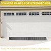 Heavy Duty Rubber Threshold Ramp, 1" Rise Wheelchair & Scooter