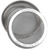2 Pack 316 Stainless Steel One-Piece Sprouting Lids for Regular