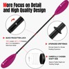 WONITAGO Kayak Paddles with Fiberglass Shaft and Reinforced PP Blade,