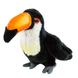 Teddys Rothenburg Uni-Toys Toucan Cuddly Toy 26 cm Black Yellow