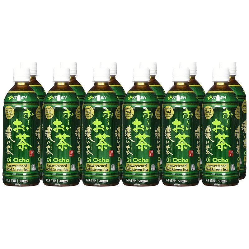 Ito En Oi Ocha unsweetened bold Green Tea, 16.9 Ounce