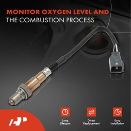 A-Premium - Sensor de oxígeno O2 compatible con Lexus GS400, GX470, LS400, LX470, SC400 y Toyota 4 Runner, Land Cruiser, Sequoia, Tundra, 2.7L 4.0L 5.7L, Upstream, juego de 2 piezas, repuesto #